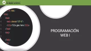Lenguaje HTML