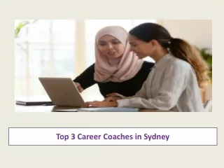 Top 3 Career Coaches in Sydney