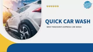 Quick Car Wash at Bubble Time Express Carwash - Get a Sparkling Clean in No Time