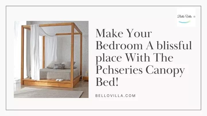 make your bedroom a blissful place with