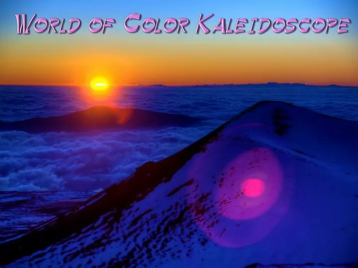 world of color kaleidoscope