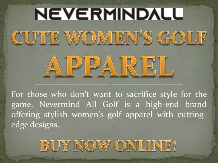 cute women s golf apparel