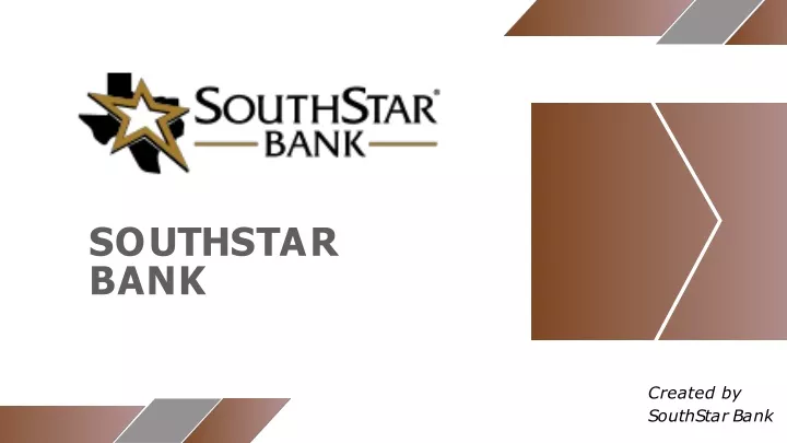 s o u t h s t a r bank