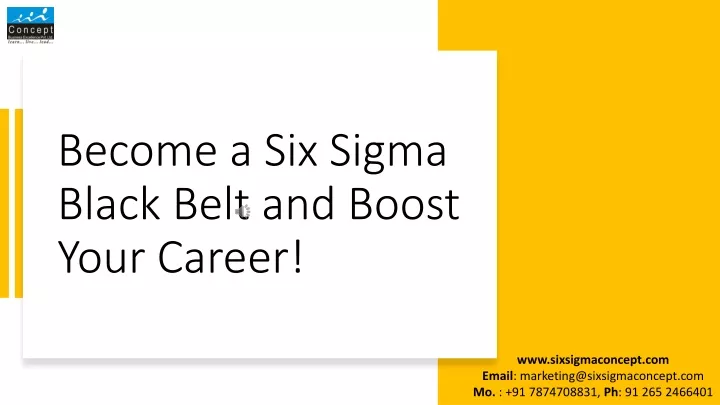 become a six sigma black belt and boost your career