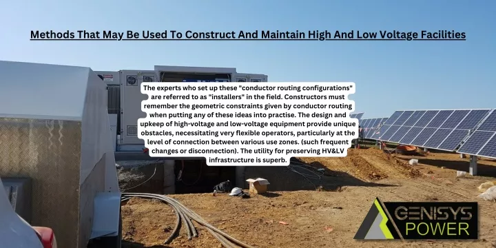 methods that may be used to construct