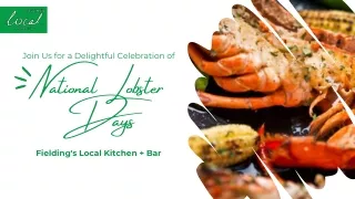 Join Us for a Delightful Celebration of National Lobster Days