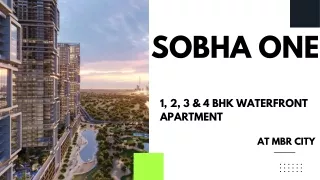 Sobha One E-Brochure