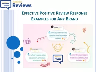 effective positive review response examples for any brand