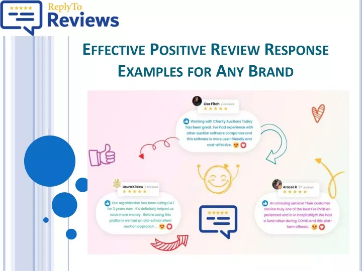 effective positive review response examples for any brand