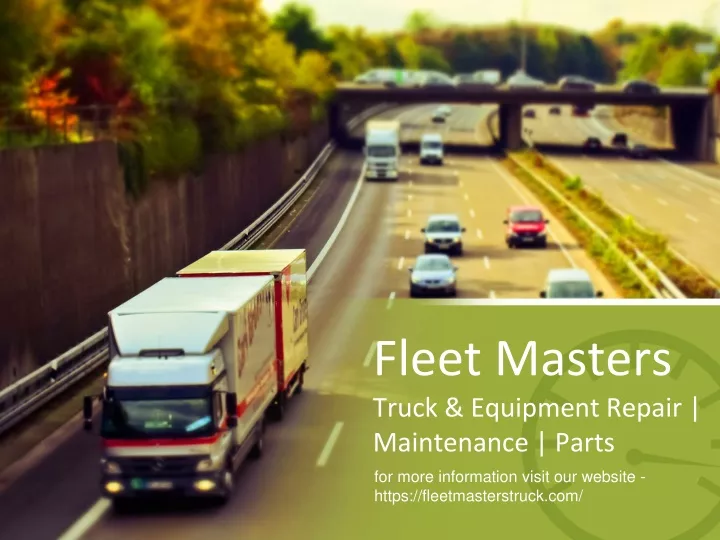fleet masters truck equipment repair maintenance parts
