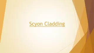 scyon cladding