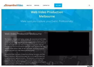 Web Video Production Trends to Watch in Melbourne