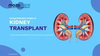 Know More About Kidney Transplantation