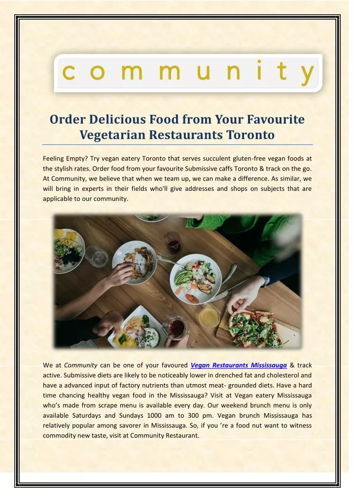 order delicious food from your favourite