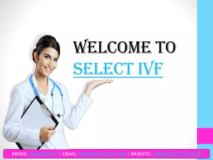 welcome to select ivf