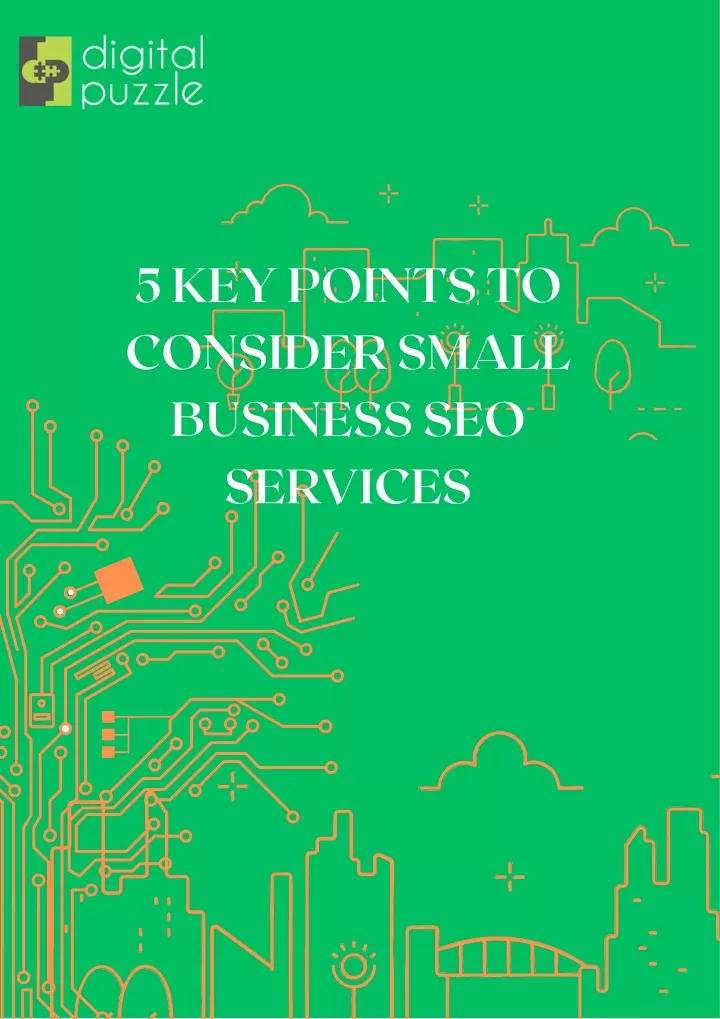 5 key points to consider small business
