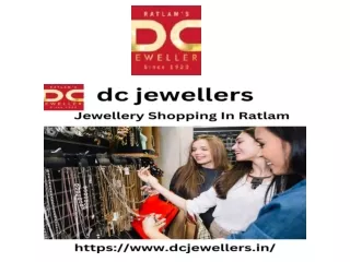 Jewellery Shopping In Ratlam | dc jewellers