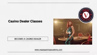 Casino Dealer Classes - Vegas Gaming Academy