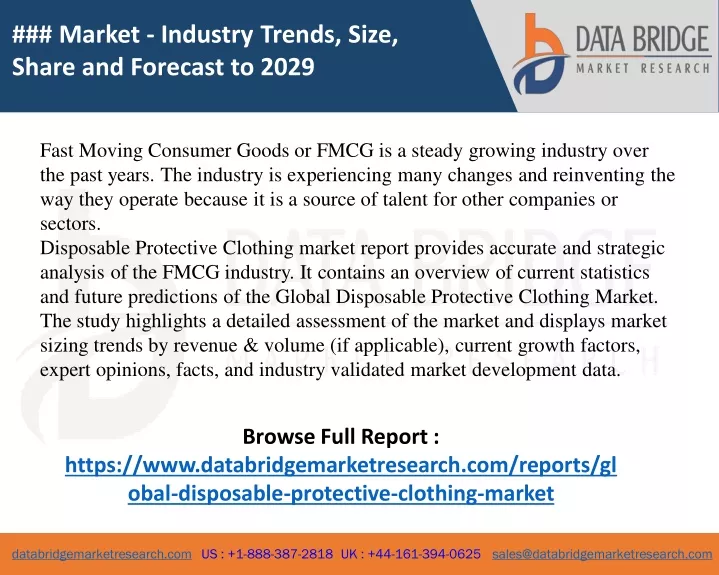 market industry trends size share and forecast