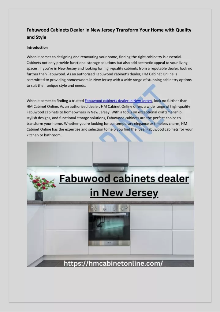 fabuwood cabinets dealer in new jersey transform