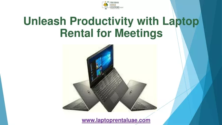 unleash productivity with laptop rental