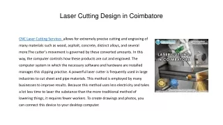 Laser Cutting Design