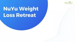 Weight Loss Retreats and Health Retreats
