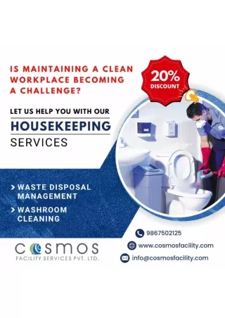 Housekeeping, Deep Cleaning, Security Guards Service Provider Company in India