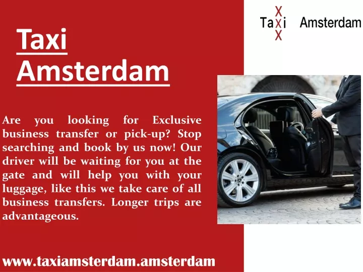 taxi amsterdam