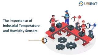 the importance of industrial temperature and humidity sensors