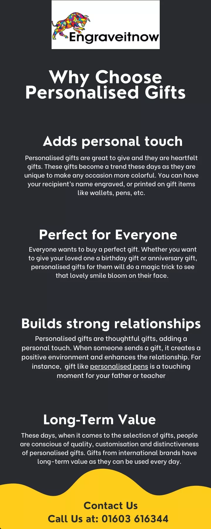 why choose personalised gifts