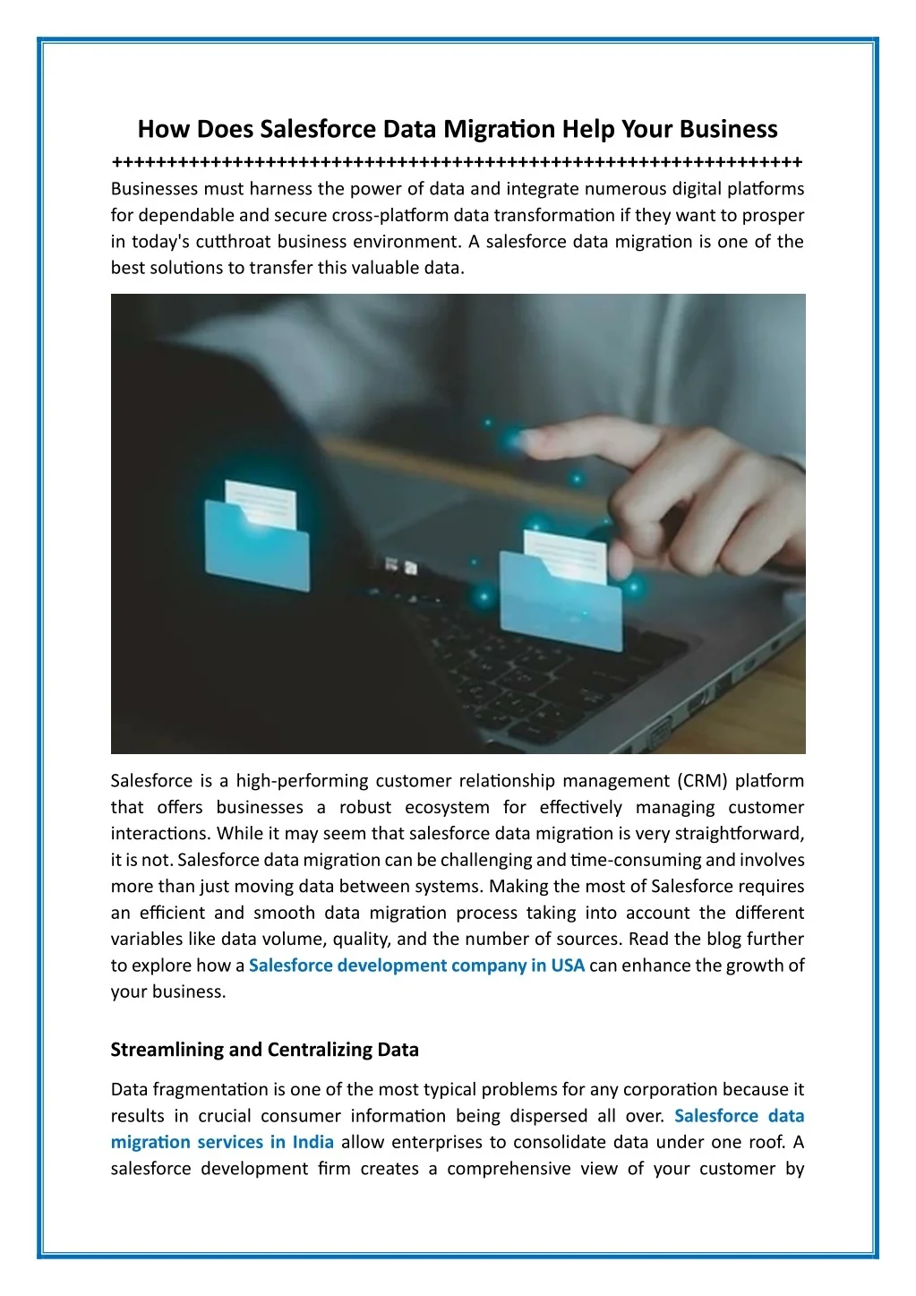 PPT - How Does Salesforce Data Migration Help Your Business PowerPoint ...
