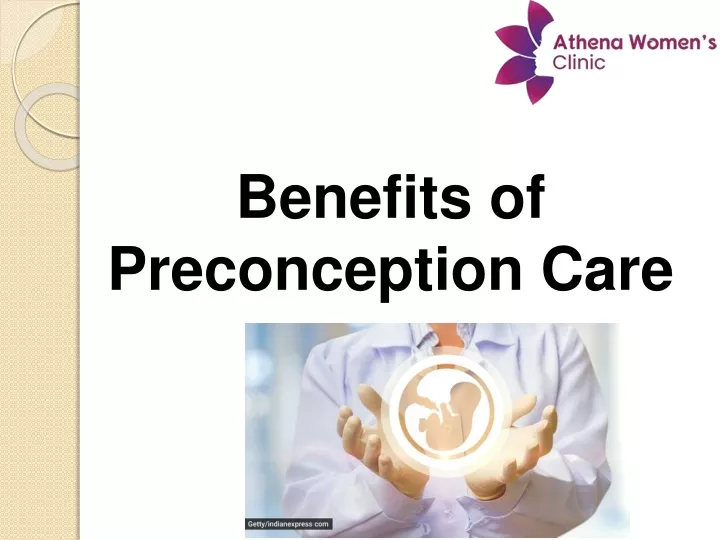 benefits of preconception care