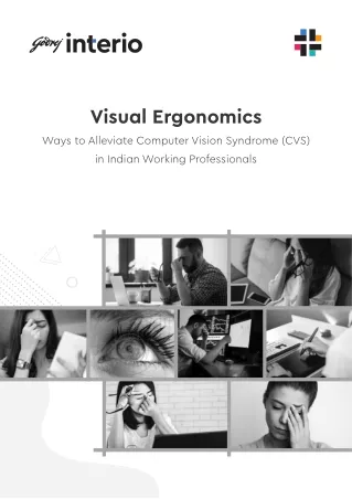Visual Ergonomics - Ways to Alleviate Computer Vision Syndrome | Godrej Interio