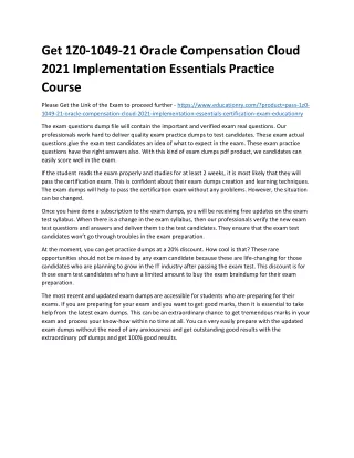 get 1z0 1049 21 oracle compensation cloud 2021