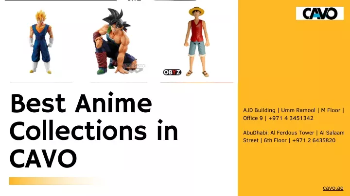 best anime collections in cavo