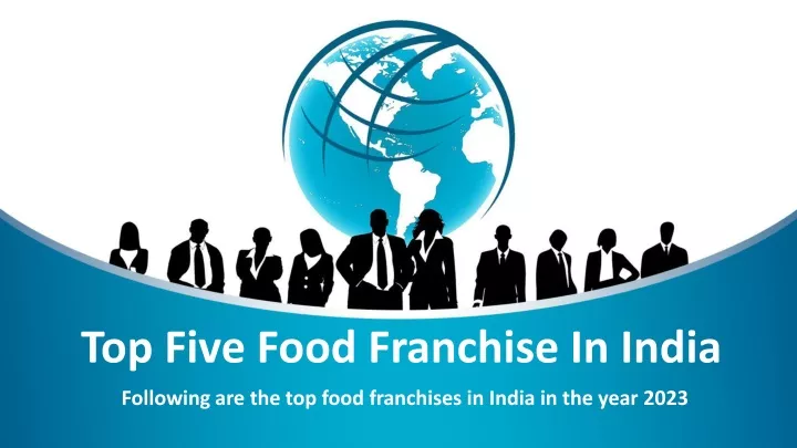 top five food franchise in india