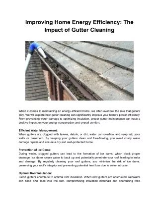 Gutter Cleaning Melbourne Wide - Roof Cleaning Service