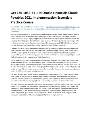 get 1z0 1055 21 jpn oracle financials cloud