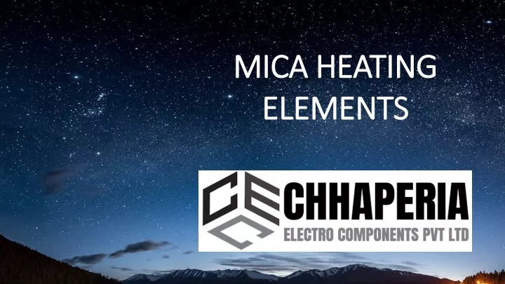 mica heating elements