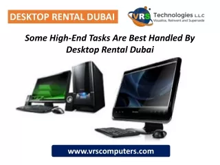 desktop rental dubai