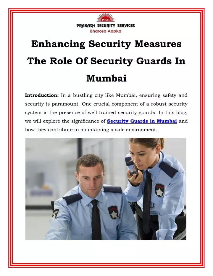 enhancing security measures