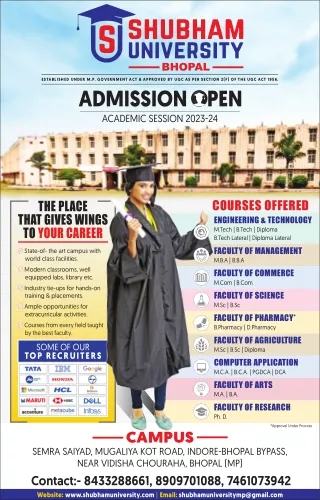 Top Private University In Bhopal