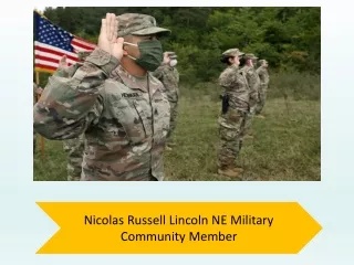 Nicolas Russell Lincoln NE Military Community Member