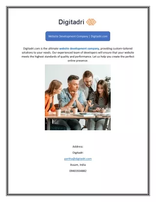 website development company digitadri com