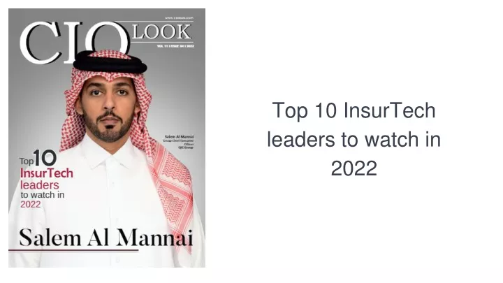 top 10 insurtech leaders to watch in 2022