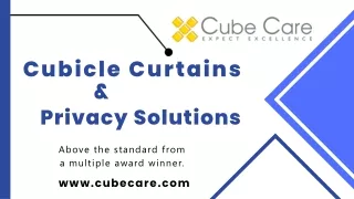 Cubicle Curtains and Privacy Solutions
