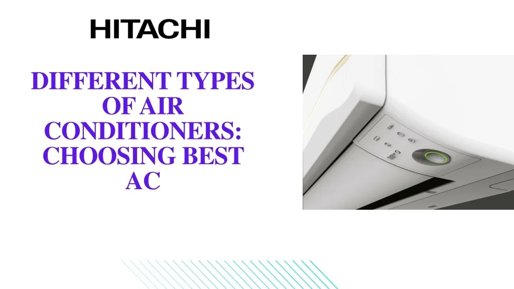 PPT - Different Types of Air Conditioners Choosing Best AC PowerPoint ...