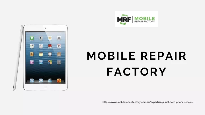 mobile repair factory