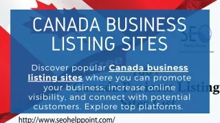 Canada Business listing sites